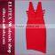 2015 Wholesale sexy red bandage dress high-quality hollow out