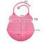 Waterproof silicone bib BPA free silicone baby bib