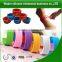 multi-color silicone bracelet/silicone slap bracelet best selling retail items