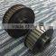 C45E4 1045 S45C CC45 Black Anodized Carbon Steel CNC Machined Timing Pulley Wheel