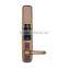 Golden Noble and elegant Universal technology-open alarm linkage smart lock