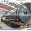 High efficiency batch type waste tire to oil pyrolisis machine