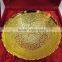 Beautiful gift item, return gift, home and garden decoration brass gold plated bowl