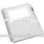 Plastic covered notebook with 70 striped sheets ballpoint pen