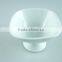 Wholesale white ceramic ice-cream cup for dessert use with cheap price