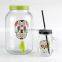 Skull style glass dispenser,5L dispenser