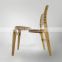 Heavy-duty bamboo dining round table and chair set