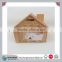 house type handmade and solid wood material wooden money box