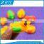 High quality plastic small yellow duck launcher toys for capsule and vending machine