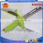 6 in 1 Kitchen Clever Scissors Shears Multi Function Clever Cutter Food Choppers Smart Knife Board Vegetable Slicer