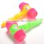 Dongguan ICTI Factory kids plastic musical electronic toy hammer, make sound hammer whistle toys