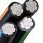 120mm2 Aerial Bundled Conductor Aluminum Conductor