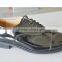 black business men genuine leather shoes