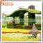 Newest design outdoor garden artificial topiary animal shape plants for sale