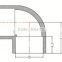 HIGH QUANLITY 90 DEG ELBOW OF PVC GB INDUSTRIAL PRESSURE PIPES & FITTINGS FOR WATER SUPPLY