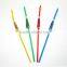 Hot sale Christmas decoration plastic cocktail parasol straws