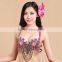 High quality sequin fringe dance top belly dancewear
