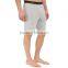 grey wholesale plain high quality mens sweat shorts