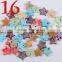 Mix flat back shell beads phone sticker handmade diy faux shell beads for fingernail decorations cheap colors shell beads