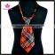 Colorful Grid Gentleman Boys Necktie Silk Fashion Toldders Boys Fashion Neck Tie