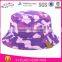 Adjustable New Arrival Bucket Hat For Spring/Purple Camo Bucket Hat