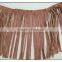 Factory do any design suede fabric tassels for bag/cloth