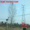 MEGATRO 220KV 2D3 SJC3 double circuit tangent transmission tower