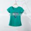 women cotton knitted short t shirt casual wearing ladies apparel factory wholesale