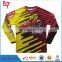 Cool design auto racing full dye sublimation printing long sleeve t shirts