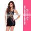Top quality one piece pvc women sexy leather lingerie