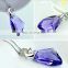 925 Silver Austrian Crystal Pendant Necklace Dolphin Lover Jewelry