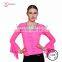 2016 New Ballroom Lyrical Dance Tops For Girls AB025