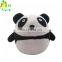Different Shapes Durable Soundable Panda Plush Pet Toys Wholesale