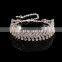 Simple Elegant Roman Party Zircon Female Diamond Crystal Bracelet