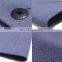 Latest Design Full Length Three Buttons Navy Wool Blend Three Quarter Coat