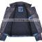 2016 Latest Fashion Mens Leather Jacket With Inserted Half Leather