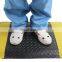 Hot sell anti-fatigue floor mat pad with yellow margin for electronics workshop use