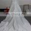 EBX-38 Cap sleeve lace satin wedding dress