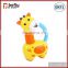 Cute crab baby wrist plastic toy animal rattle wholesale
