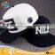Wholesale falt top nice applique logo snapback caps custom cap