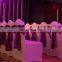 2015 Best Selling Wedding Velvet Chair Covers Sash