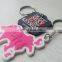 promotional pvc key ring custom for sale