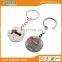 SIDE souvenirs zinc alloy beer cap shape metal bottle opener parts keyring