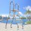 Stainless Steel Swimming Pool Double Sided 2 Step Ladder 4 Step Ladder From Factory