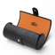 Handmade leather watch roll for holding watches and bracelets