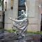   1.5m Modern Large Outdoor Garden Sculpture Stainless Steel Abstract Sculpture
