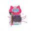 Custom Funny cat fish string plush toy with catnip