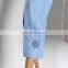 Asymmetrical Slim Lapel Collar Long Sleeve Women's Short Blouses