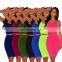 New Latest Sport Style Candy Color Colorful Clothing 2020 Summer 2 Two Piece Crop Top Women Set Jumpsuits And Rompers