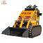 800mm width standing behand landscaping tools HY280 scrub master mini track loader